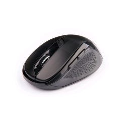C-TECH egér WLM-02, fekete, vezeték nélküli, 1600DPI, 6 gomb, USB nano vevő