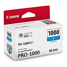 Canon PFI-1000 (0547C001) - eredeti patron, cyan (azúrkék)
