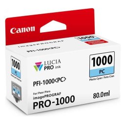 Canon PFI-1000 (0550C001) - eredeti patron, cyan (azúrkék)