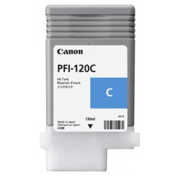 Canon PFI-120 (2886C001) - eredeti patron, cyan (azúrkék)