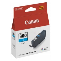 Canon PFI-300 (4194C001) - eredeti patron, cyan (azúrkék)