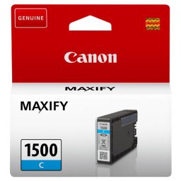 Canon PGI-1500 (9229B001) - eredeti patron, cyan (azúrkék)