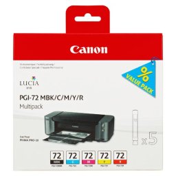 Canon PGI-72 (6402B009) - eredeti patron, black + color (fekete + színes)