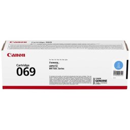 Canon 069 (5093C002) - eredeti toner, cyan (azúrkék)