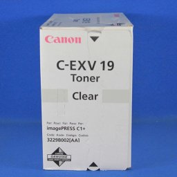Canon C-EXV19 (3229B002) - eredeti toner, clear (átlátszó)