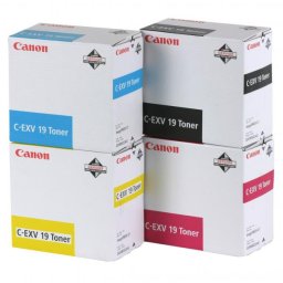 Canon C-EXV19 (0398B002) - eredeti toner, cyan (azúrkék)