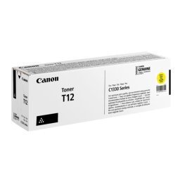 Canon T-12 (5095C006) - eredeti toner, yellow (sárga)