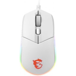 CLUTCH GM11 FEHÉR játék egér MSI