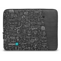 CONNECT IT Doodle tok laptophoz 13,3", fekete