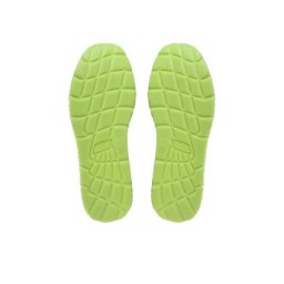 CXS TEXLINE OLIB S1P ESD alacsony cipő, fekete-zöld, 34-es méret