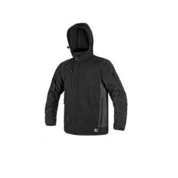 DURHAM dzseki, férfi, fekete, 4XL-es méret