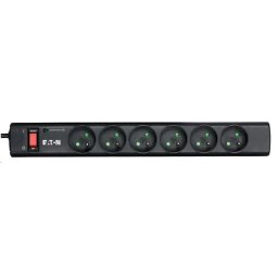 Eaton Protection Strip 6 FR, túlfeszültség védelem, 6 aljzat, 1m
