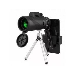 Egycsöves 40x60 turista távcső állvánnyal telefonhoz GENETIC-OPTIC