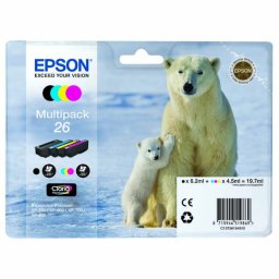 Epson T2616 (C13T26164010) - eredeti patron, black + color (fekete + színes)