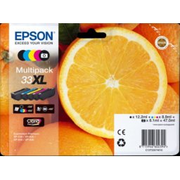Epson T3357 (C13T33574011) - eredeti patron, black + color (fekete + színes)