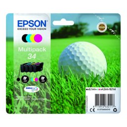 Epson T3466 (C13T34664010) - eredeti patron, black + color (fekete + színes)