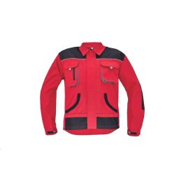 FF CARL BE-01-002 kabát piros / fekete 50