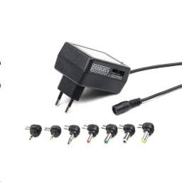 GEMBIRD univerzális AC-DC adapter EG-MC-008, 12W, 7 csatlakozó
