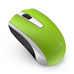 GENIUS egér ECO-8100/1600 dpi / újratölthető / vezeték nélküli / zöld