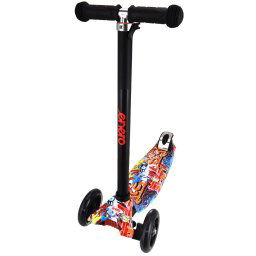 Gyermek háromkerekű robogó MAXI SCOOTER STREET-ART