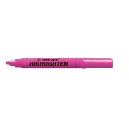 Highlighter Centropen 8552 rózsaszín ékvég 1-4,6 mm