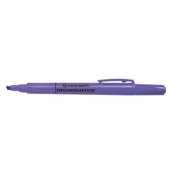 Highlighter Centropen 8722 lila ékvég 1-4mm