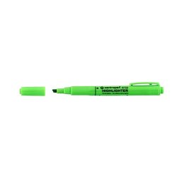Highlighter Centropen 8722 zöld ékvég 1-4mm