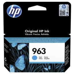 HP 963 (3JA23AE) - eredeti patron, cyan (azúrkék)