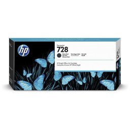 HP 728 (3WX25A) - eredeti patron, matt black (matt fekete)