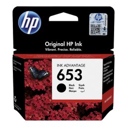 HP 653 (3YM75AE) - eredeti patron, black (fekete)