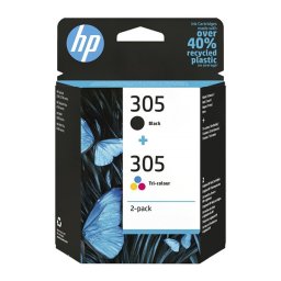 HP 305 (6ZD17AE) - eredeti patron, black + color (fekete + színes)