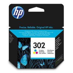 HP 302 (F6U65AE#301) - eredeti patron, color (színes)