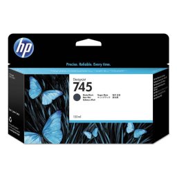 HP 745 (F9J99A) - eredeti patron, matt black (matt fekete)