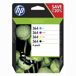 HP 364 (N9J73AE#301) - eredeti patron, black + color (fekete + színes)