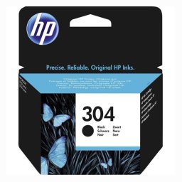HP 304 (N9K06AE#301) - eredeti patron, black (fekete)