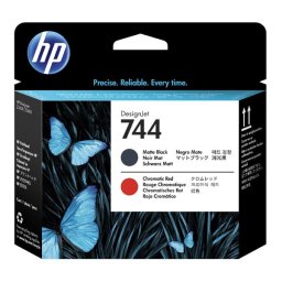 HP 744 (F9J88A) - eredeti nyomtatófej, matt black (matt fekete)