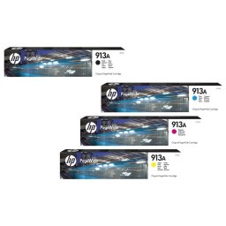 HP 913A (L0R95AE, F6T77AE, F6T78AE, F6T79AE) - eredeti patron, black + color (fekete + színes)