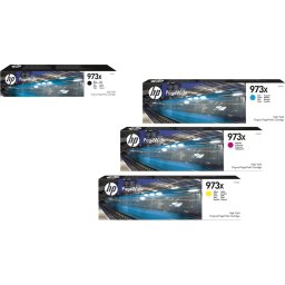 HP 973X (L0S07AE,F6T81AE,F6T82AE,F6T83AE) - eredeti patron, black + color (fekete + színes)