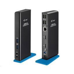 i-tec USB 3.0/USB-C kettős HDMI dokkolóállomás