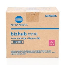 Konica Minolta TNP-51 (A0X5355) - eredeti toner, magenta