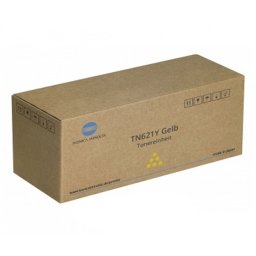 Konica Minolta TN-621 (A3VX252) - eredeti toner, yellow (sárga)