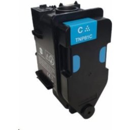Konica Minolta TNP-81 (AAJW451) - eredeti toner, cyan (azúrkék)