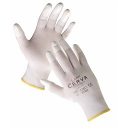 LARK nylon kesztyű PU ujjak - 10