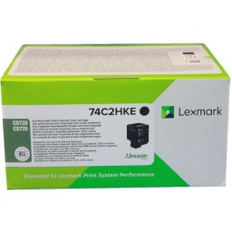 Lexmark 74C2HKE - eredeti toner, black (fekete )