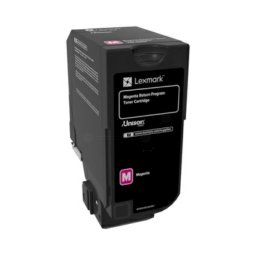Lexmark 74C2HME - eredeti toner, magenta