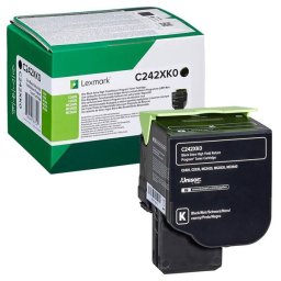 Lexmark C242XK0 - eredeti toner, black (fekete )