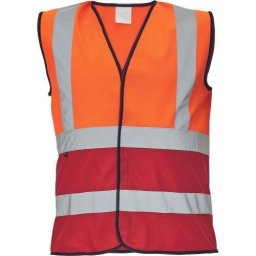 LYNX DUO mellény narancssárga / piros 3XL