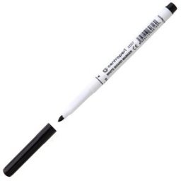 Centropen 2507 filctoll fehér táblákhoz fekete hengeres hegy 1-2mm