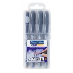 Marker Centropen 2637/4 M tartós 4 színű hengeres hegy 1mm