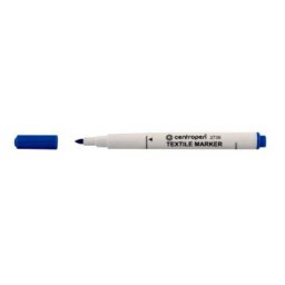 Marker Centropen 2739 textilekhez kék hengeres hegy 3,5 mm